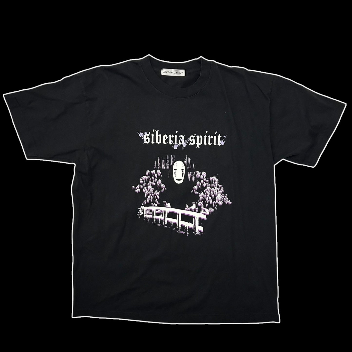 Siberia Hills Siberia Spirit ‘Spirited Away’ T-Shirt Black (Fits M)