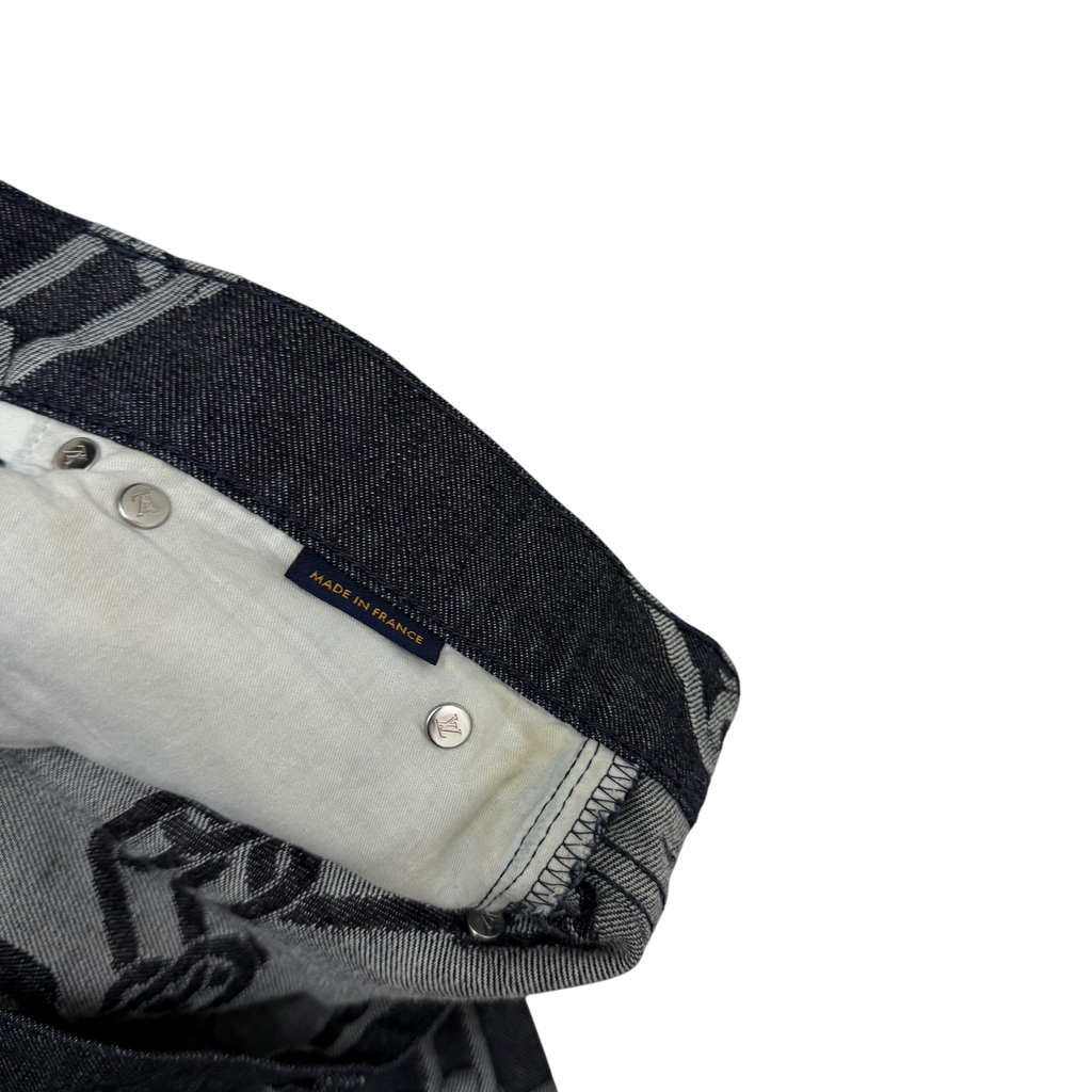 Louis Vuitton SS20 by Virgil Abloh Chain Woven Jeans (Size 34”)