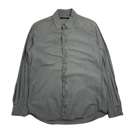 Assin Pleated Checkered Shirt (Size L)
