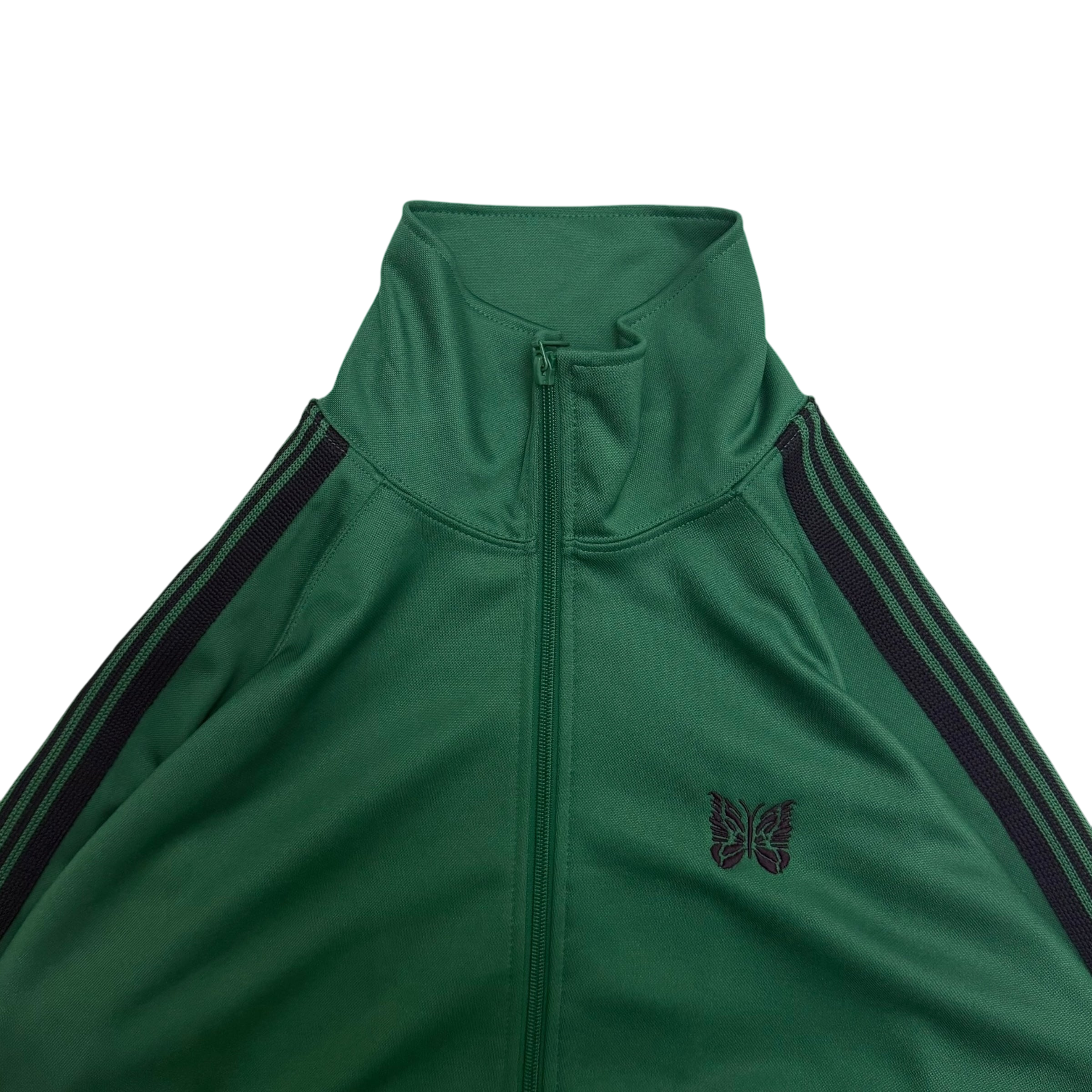 Needles Poly Smooth Track Jacket Green / Purple (Size L)