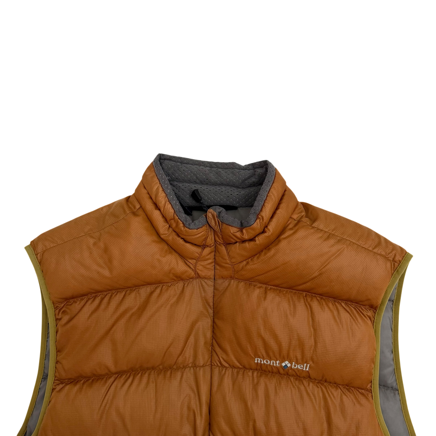 Montbell Light Alpine Down Vest Orange (Fits L-XL)