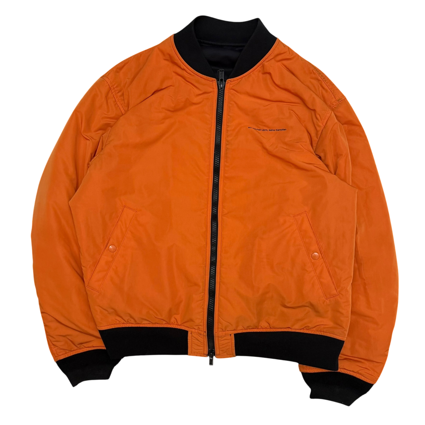 Undercover AW20 Fallen Man Bomber Jacket Black (Fits L-XL)