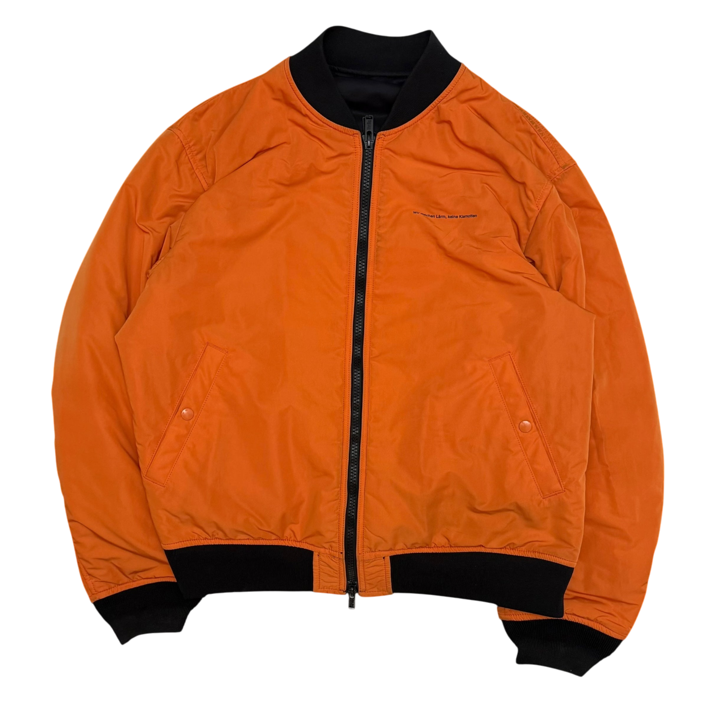 Undercover AW20 Fallen Man Bomber Jacket Black (Fits L-XL)