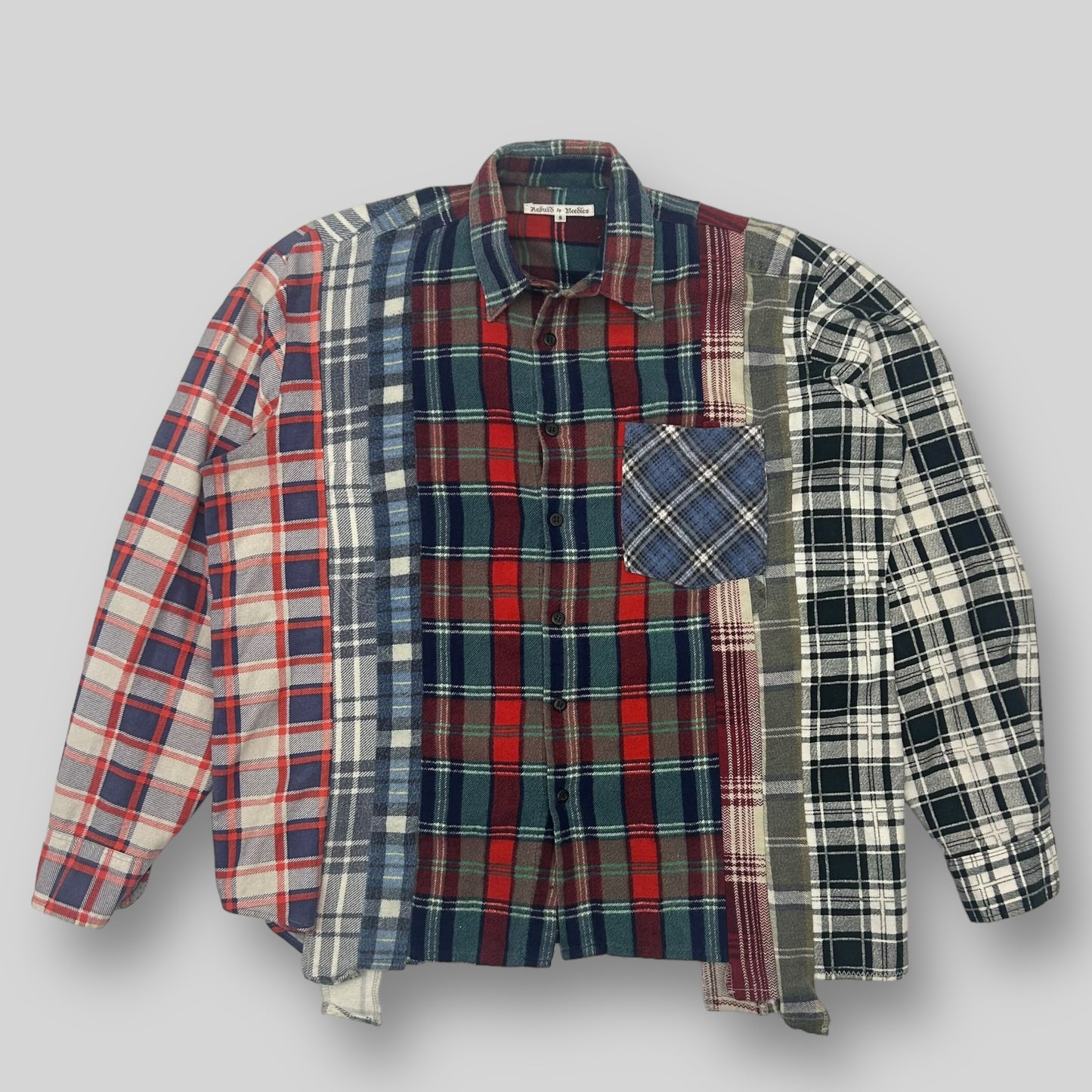 Needles Rebuild 7 Cut Flannel Shirt (Fits S/M)