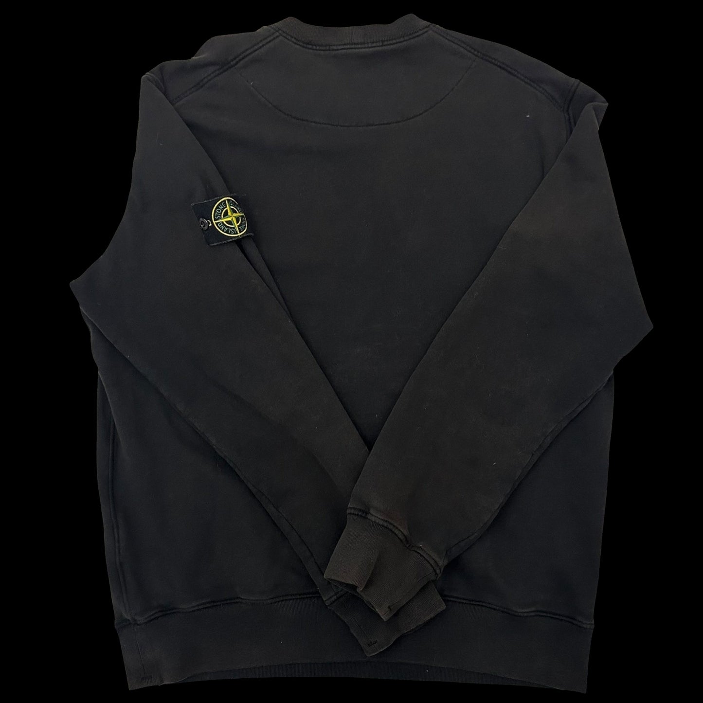 Stone Island Crewneck Sweater Black (Fits L/XL)