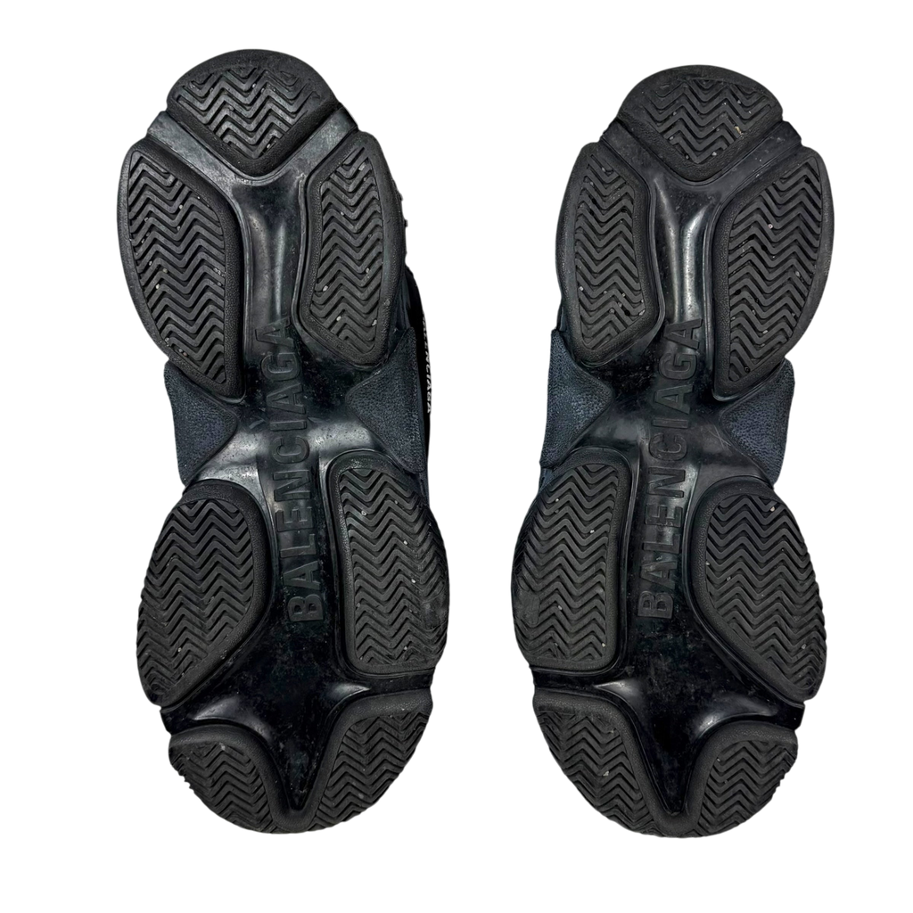 Balenciaga 2017 Triple S Pre-Distressed Triple Black (US11/UK10/EU44)