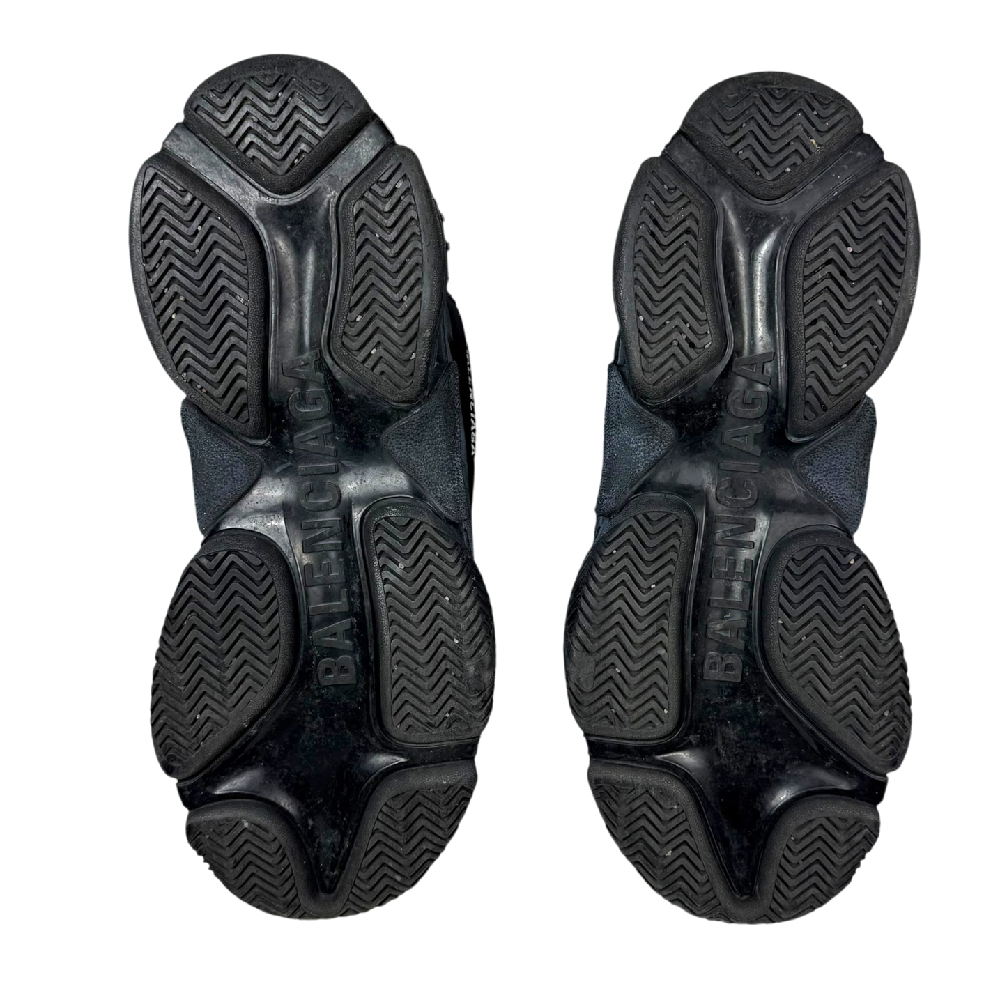 Balenciaga 2017 Triple S Pre-Distressed Triple Black (US11/UK10/EU44)