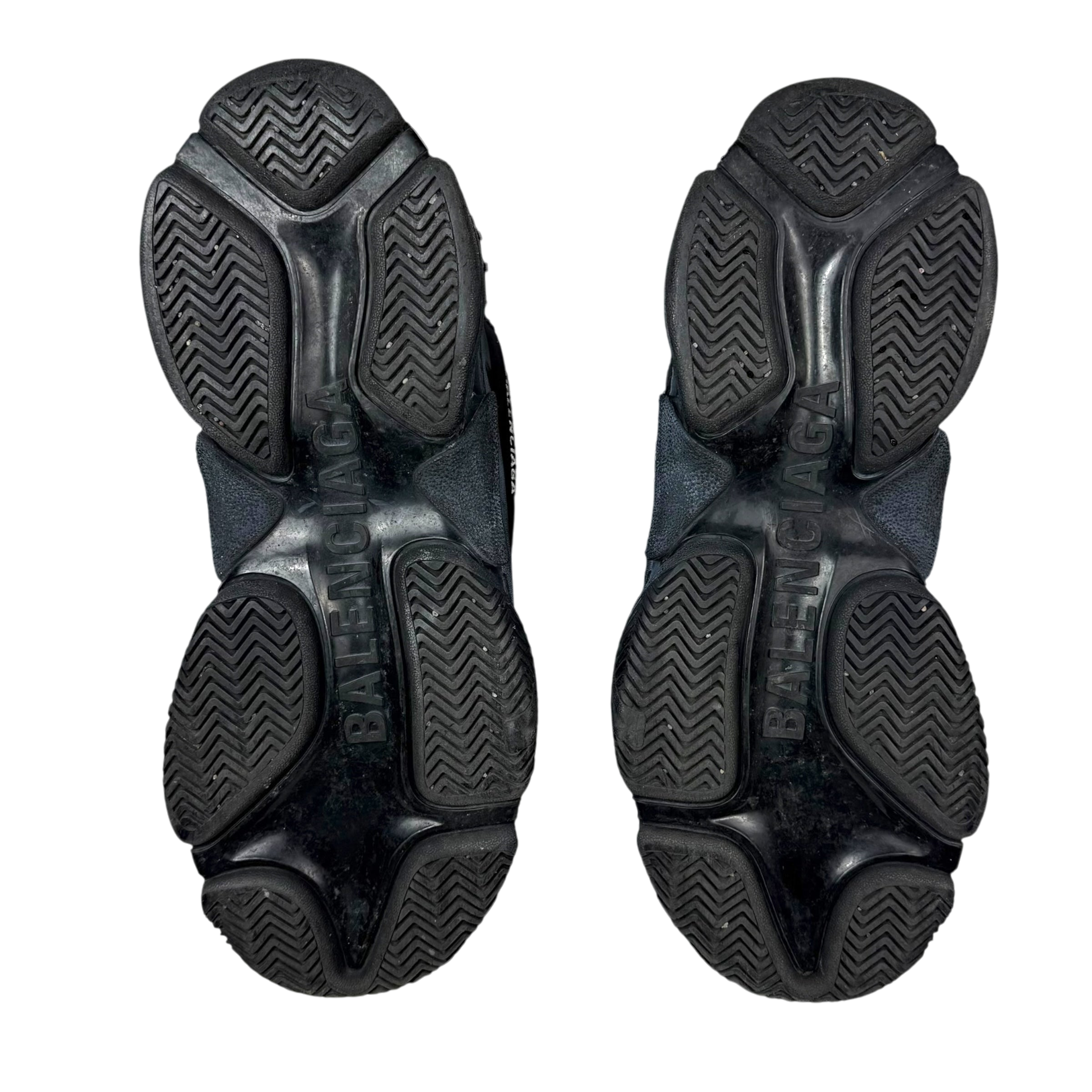 Balenciaga 2017 Triple S Pre-Distressed Triple Black (US11/UK10/EU44)