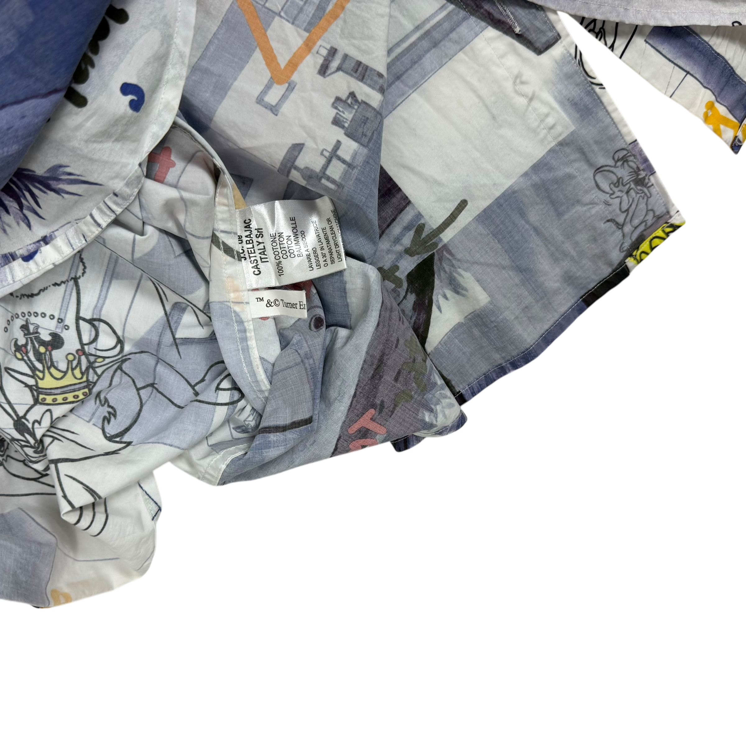 JC de Castelbajac 90s Cartoon Print Shirt (Size XL)