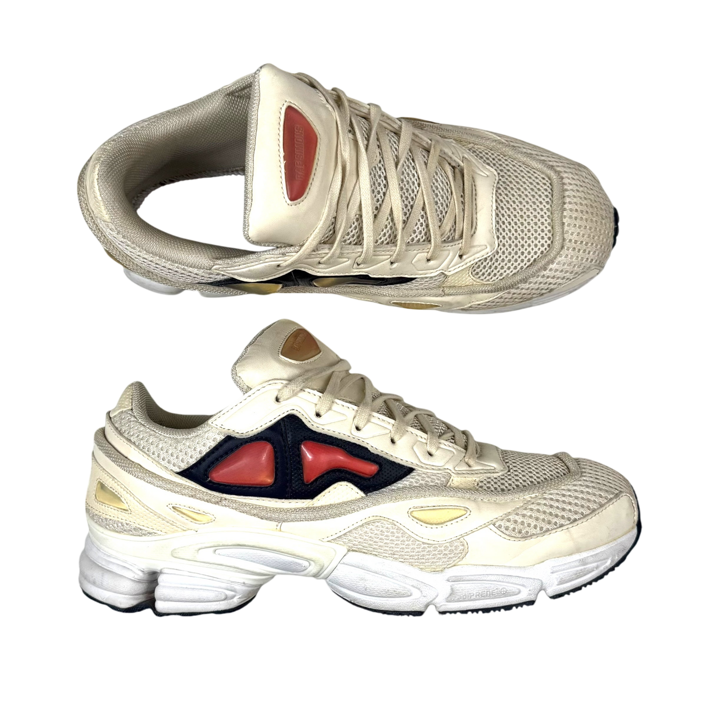 Adidas x Raf Simons AW15 Ozweego 2 Cream / Pink (US11/UK10.5/EU45)