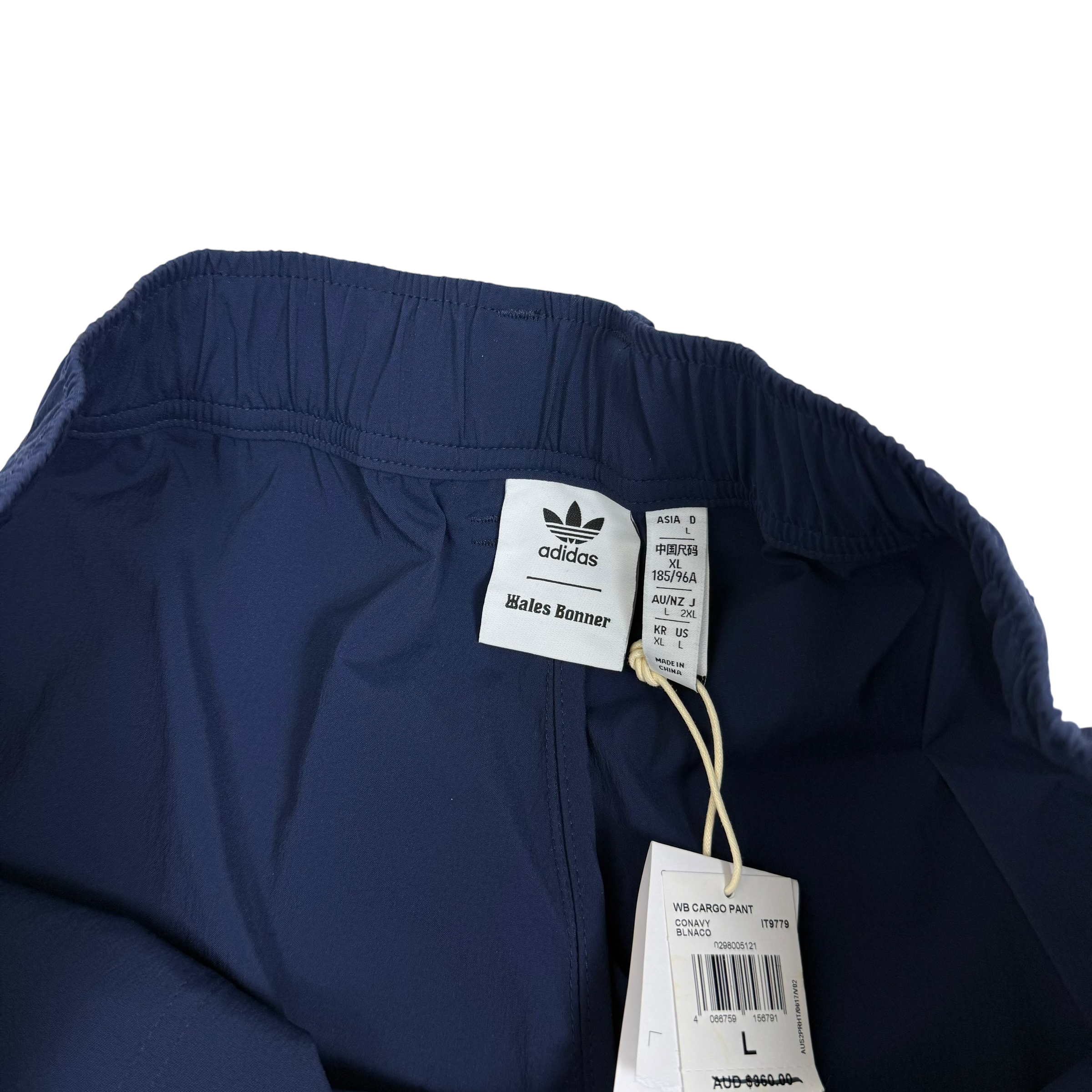 Wales Bonner x Adidas Statement Cargo Pants Navy (Fits L-XL)