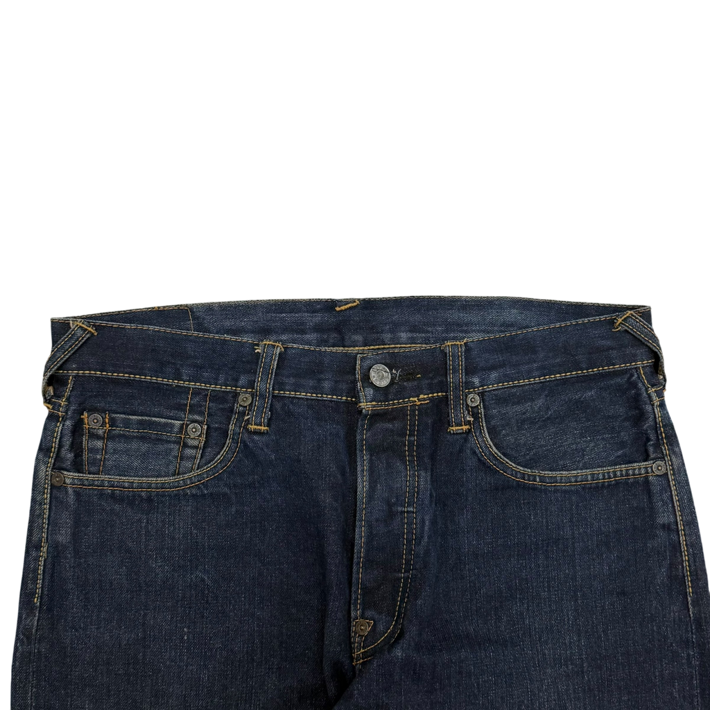 Evisu White Seagull Print Jeans (Size 32")