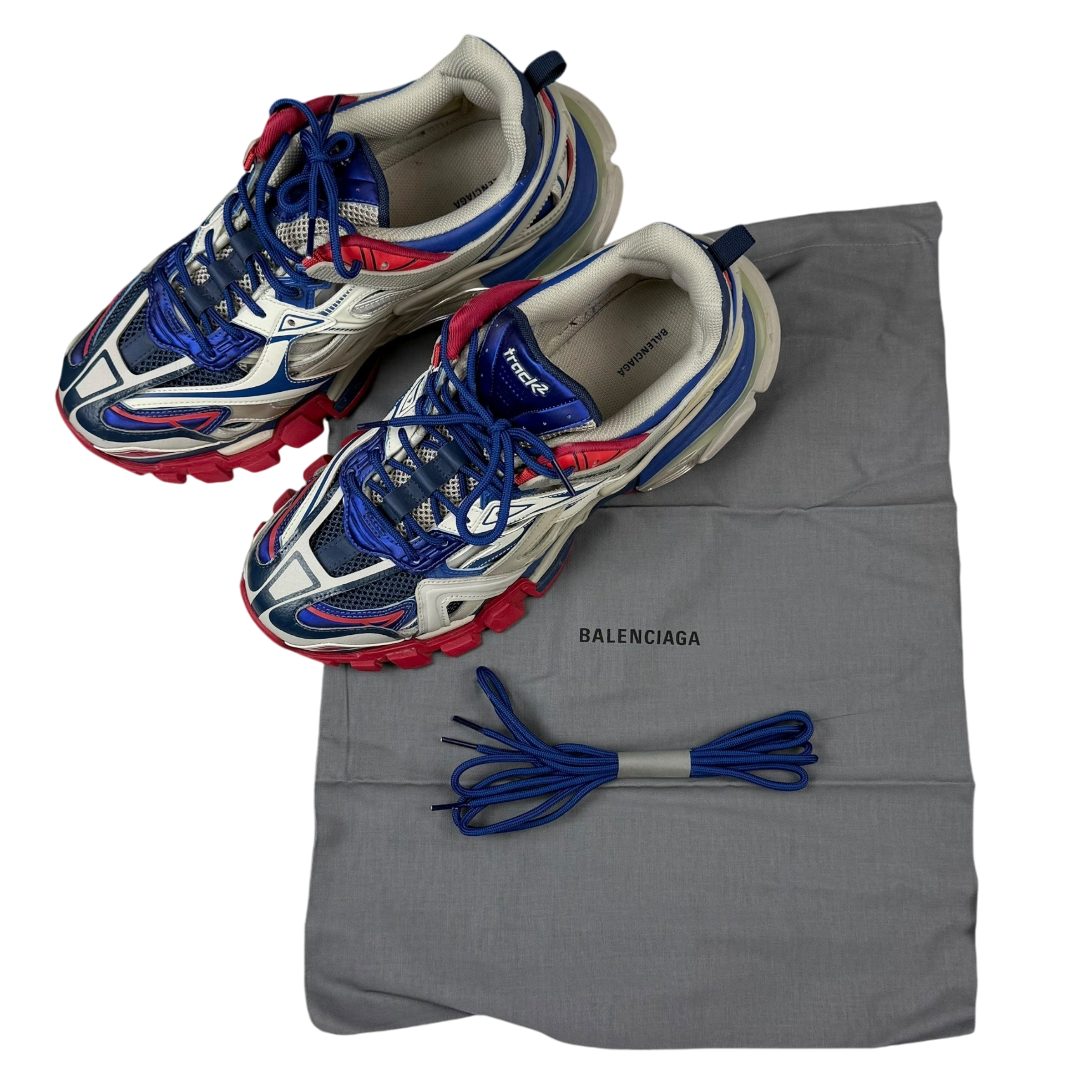 Balenciaga 2021 Track.2 ‘Beige Blue Red’ (US11/UK10/EU44)