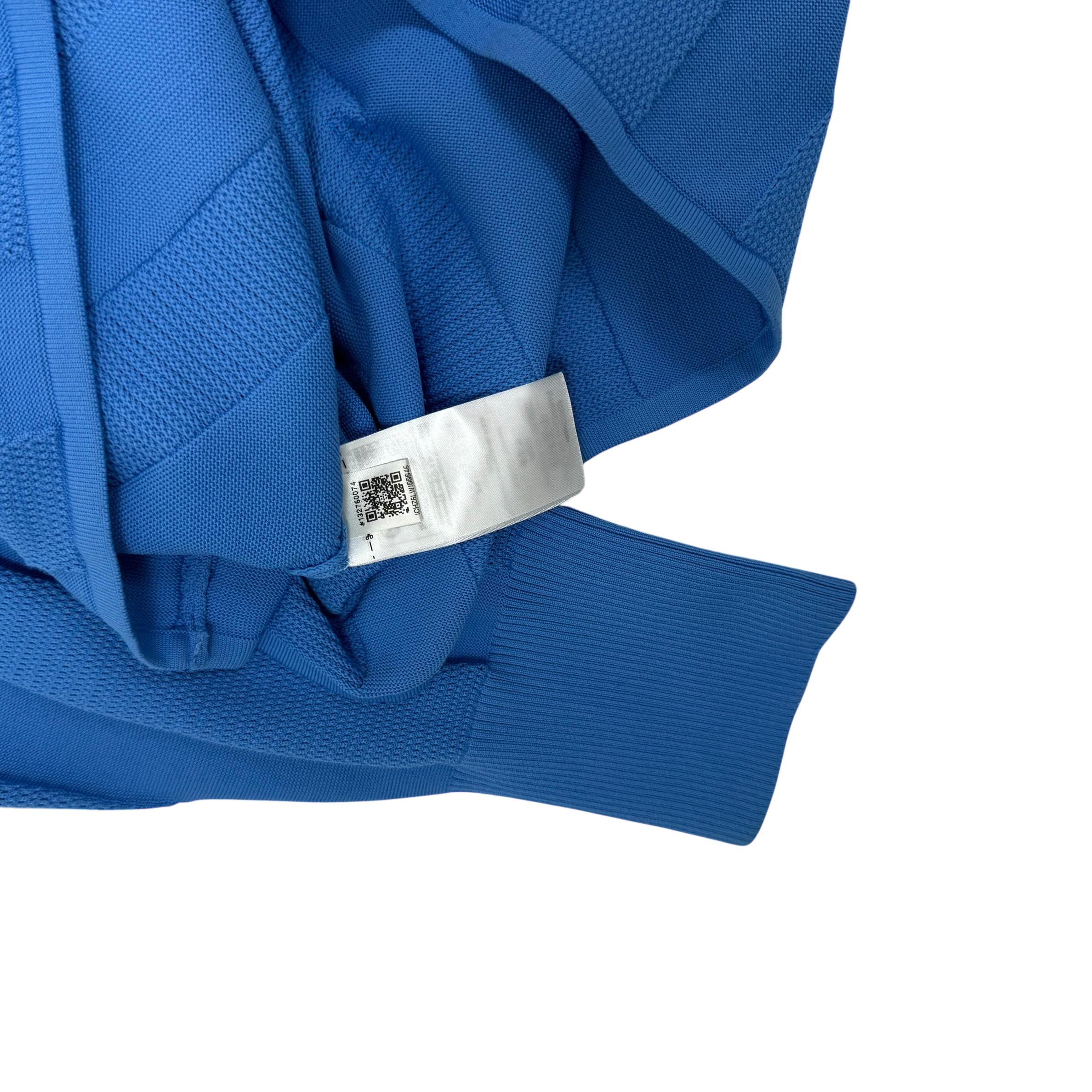 Wales Bonner x Adidas Knit Long Sleeve Football Shirt Blue / Cream (Size XL)