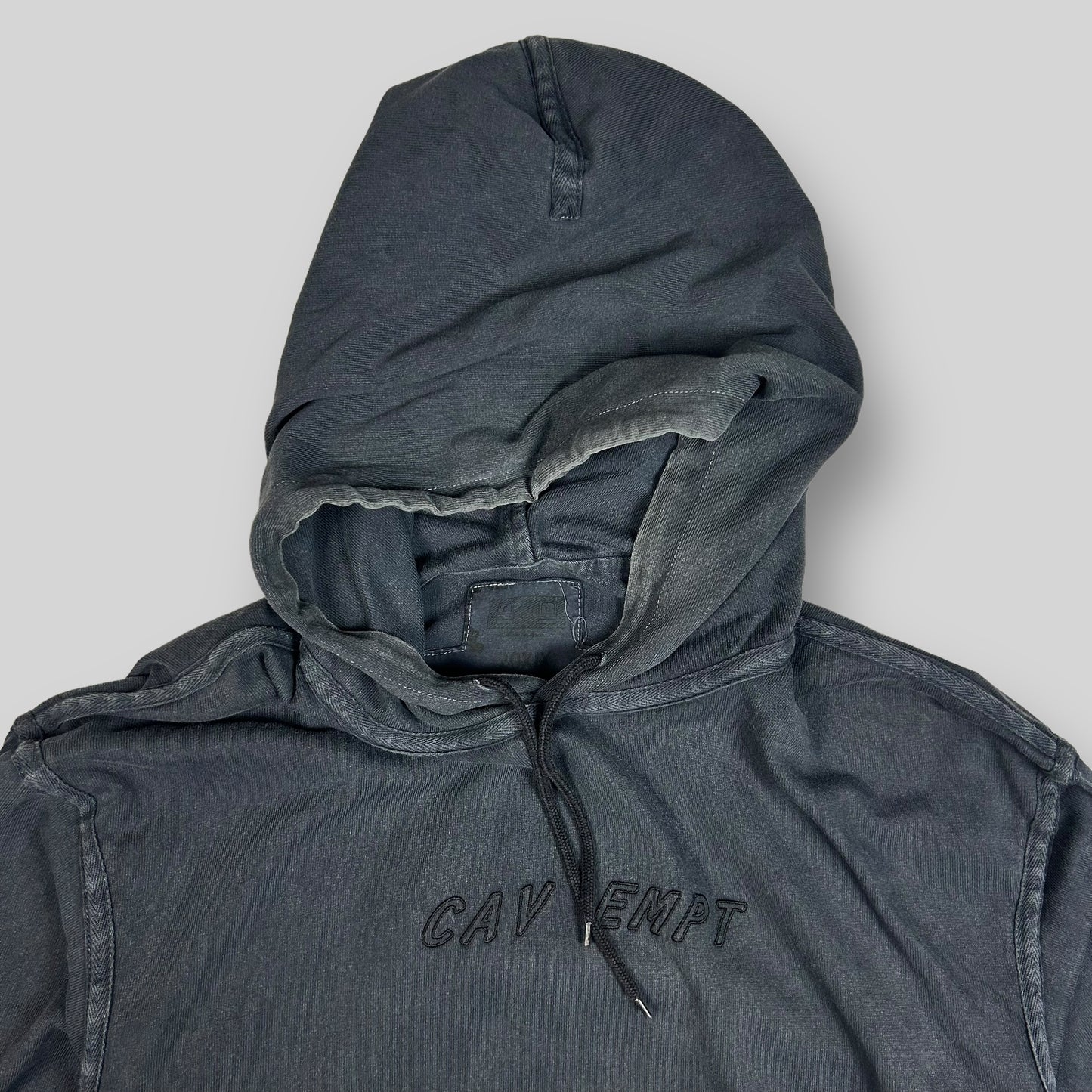 2019 CAV Empt Embroided Logo Hoodie Charcoal (Fits M/L)