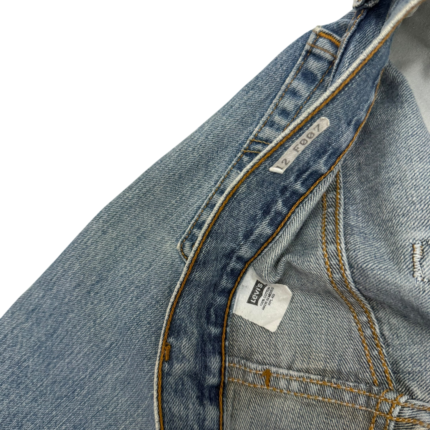 Levi’s Vintage 501 Custom Boro Stitched Patchwork Jeans (Size 34”)