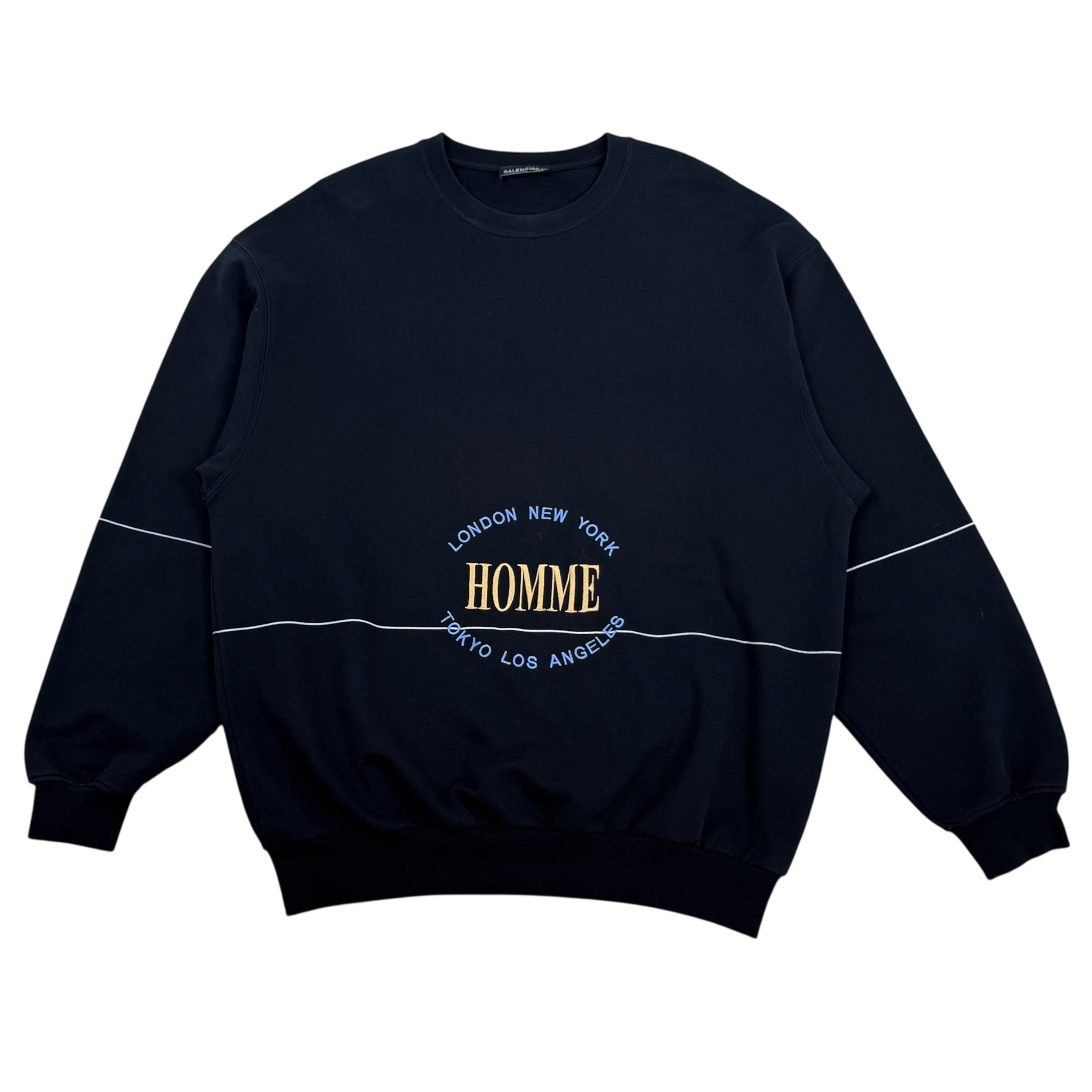 Balenciaga Homme FW17 Sweatshirt Black (Fits S-L)