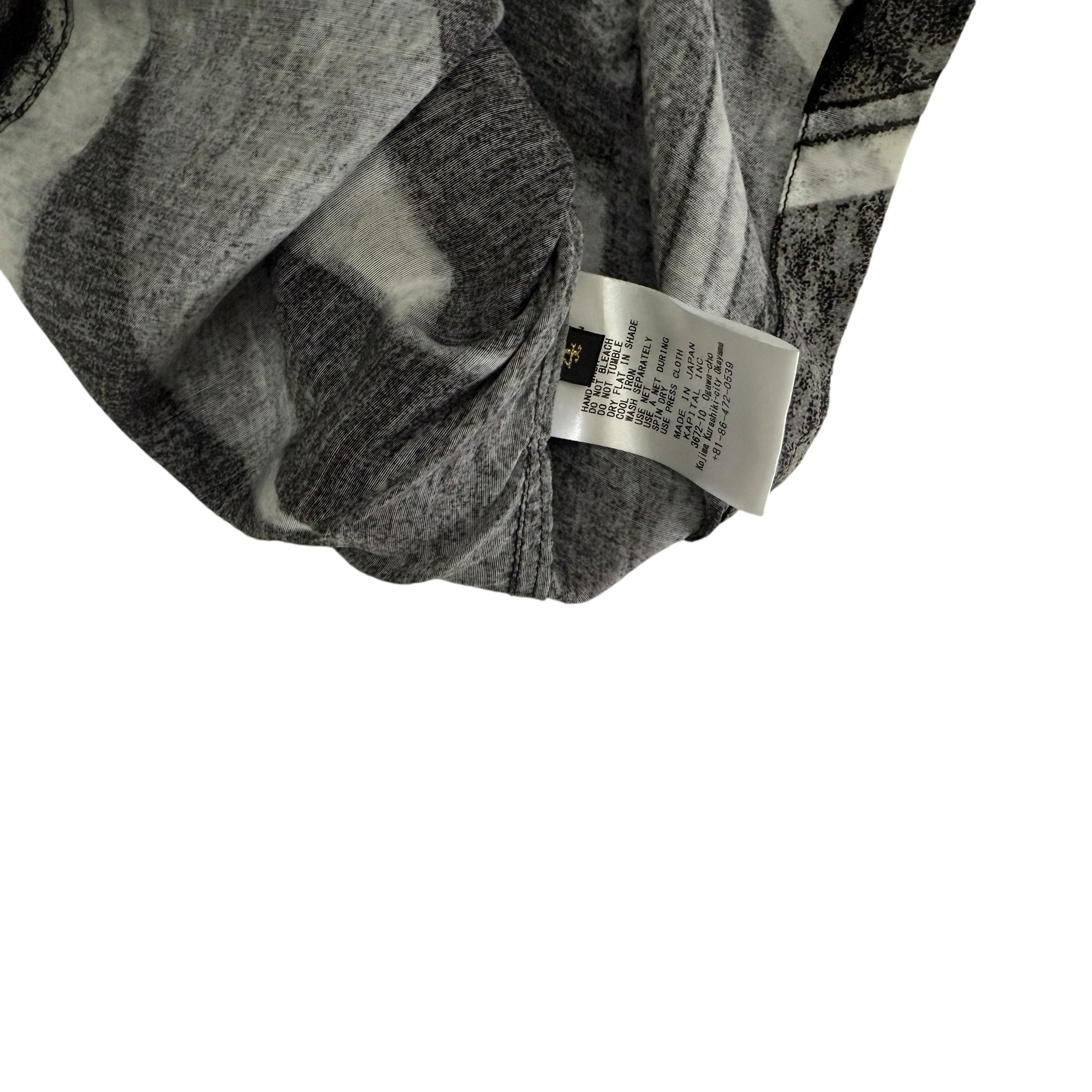 Kapital SS19 Bob Marley Camp-Collar Printed Rayon SS Shirt (Size 4)