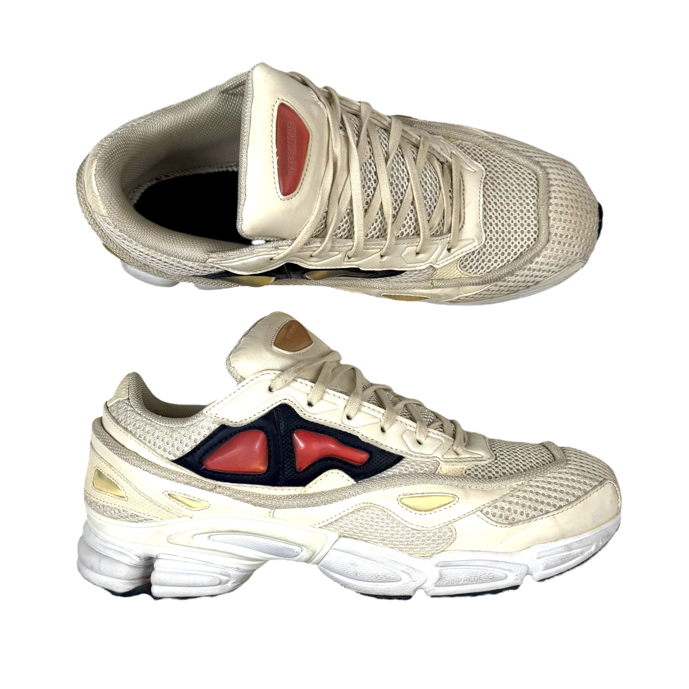 Adidas x Raf Simons AW15 Ozweego 2 Cream / Pink (US11/UK10.5/EU45)