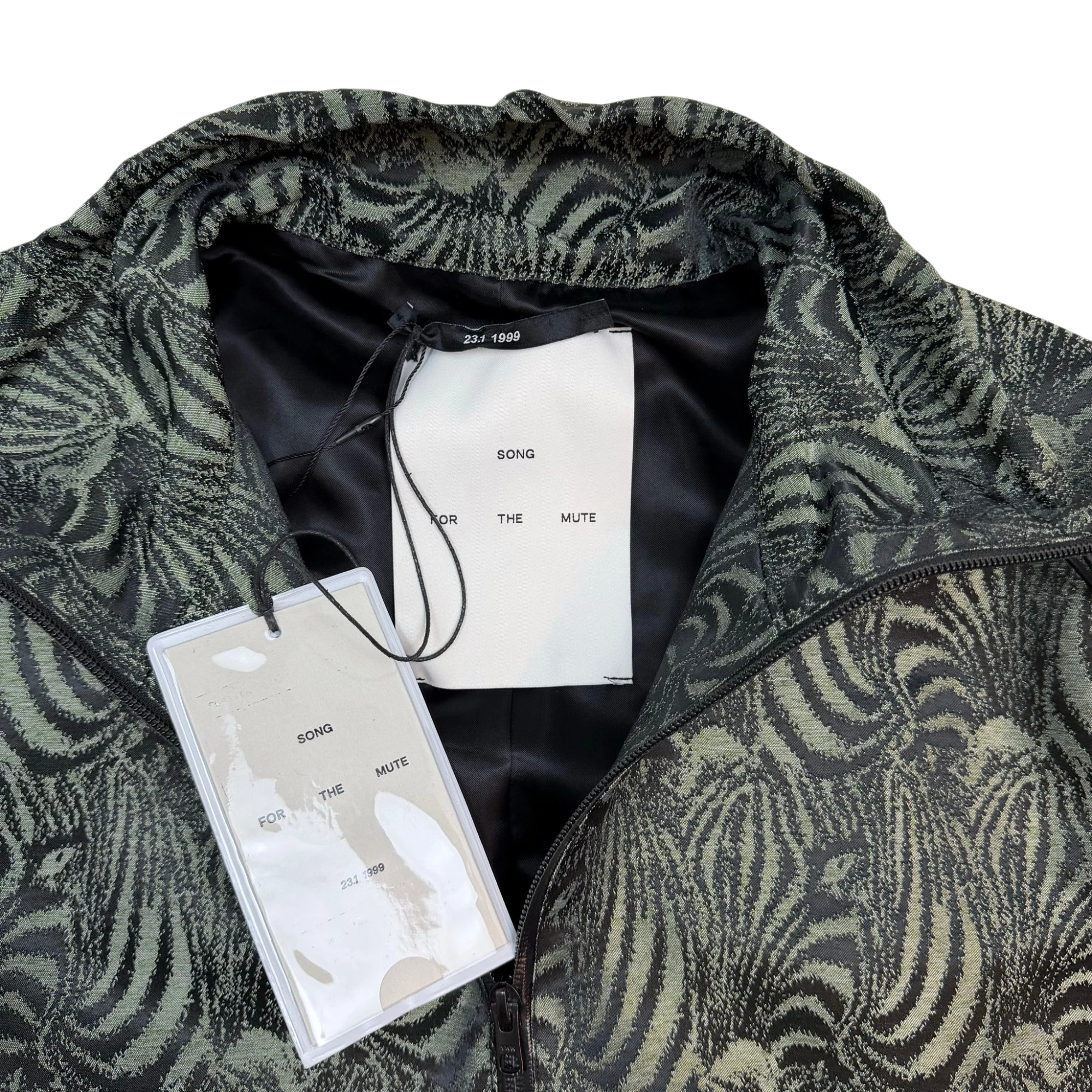 Song For The Mute 23.1 Jacquard Jacket Green (Fits L-XL)
