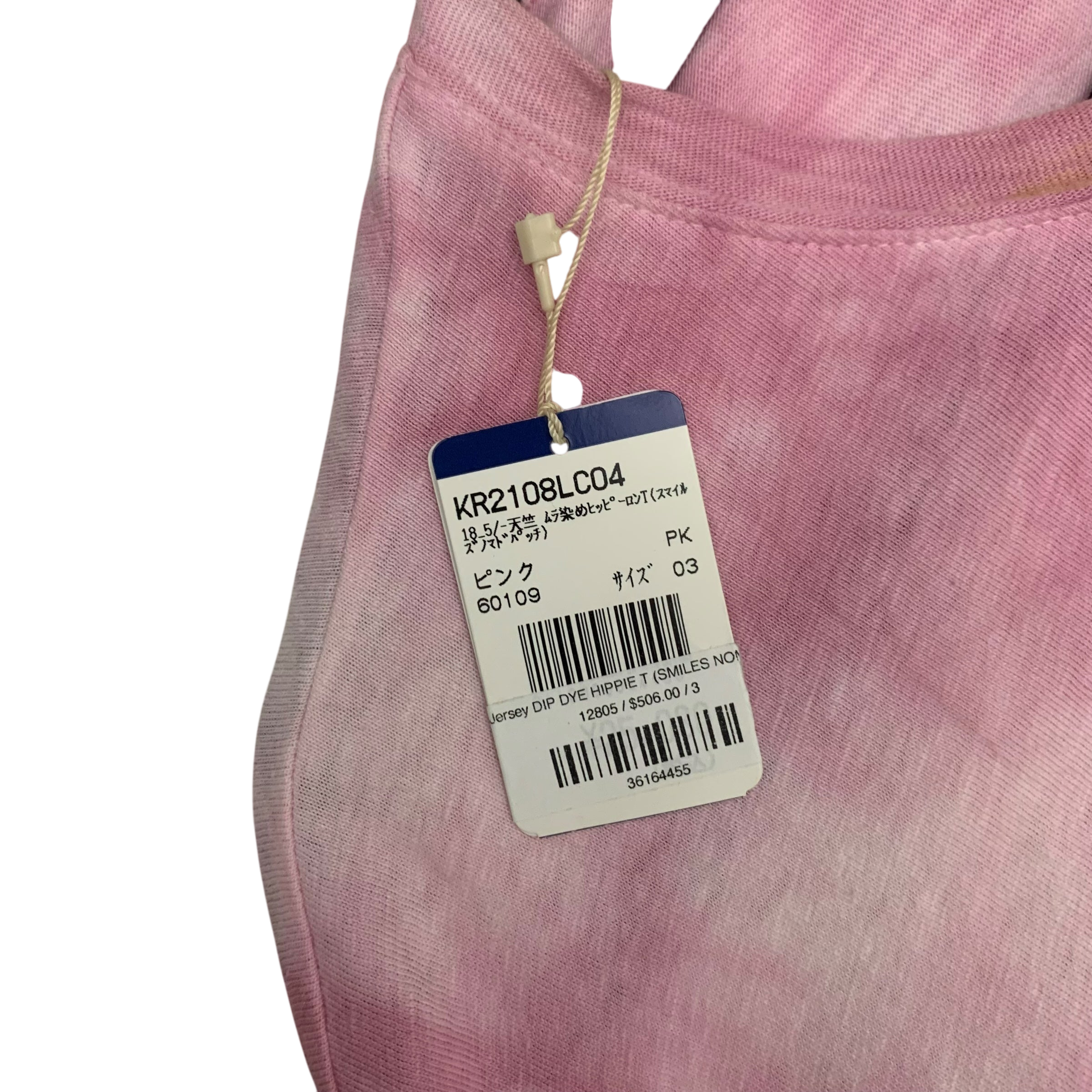 Kapital Dip Dye Nomad Patchwork Longsleeve Pink