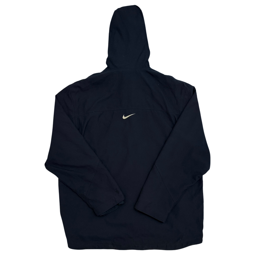 Nike 00s Technical Zip Hooded Jacket Navy (Size L)