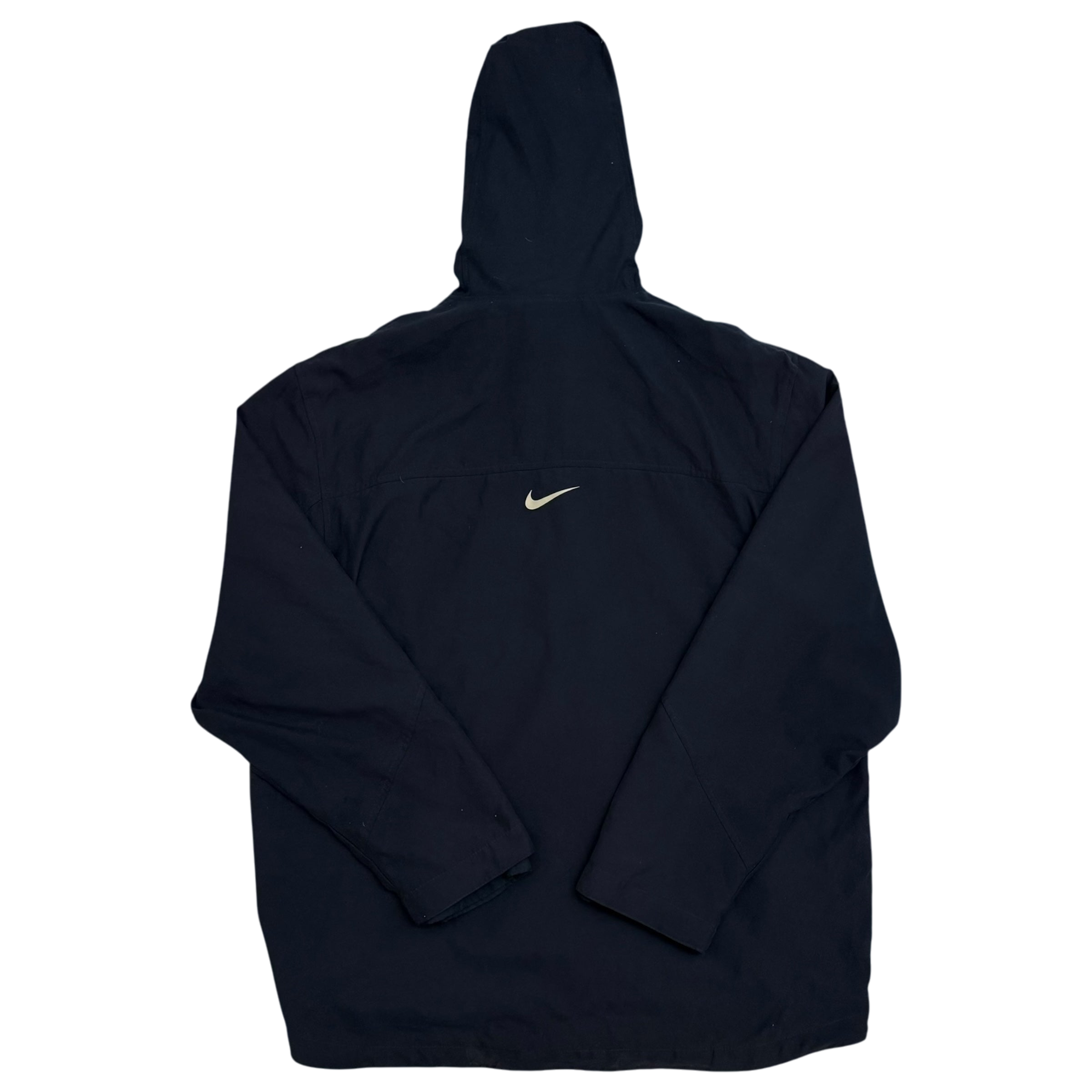 Nike 00s Technical Zip Hooded Jacket Navy (Size L)