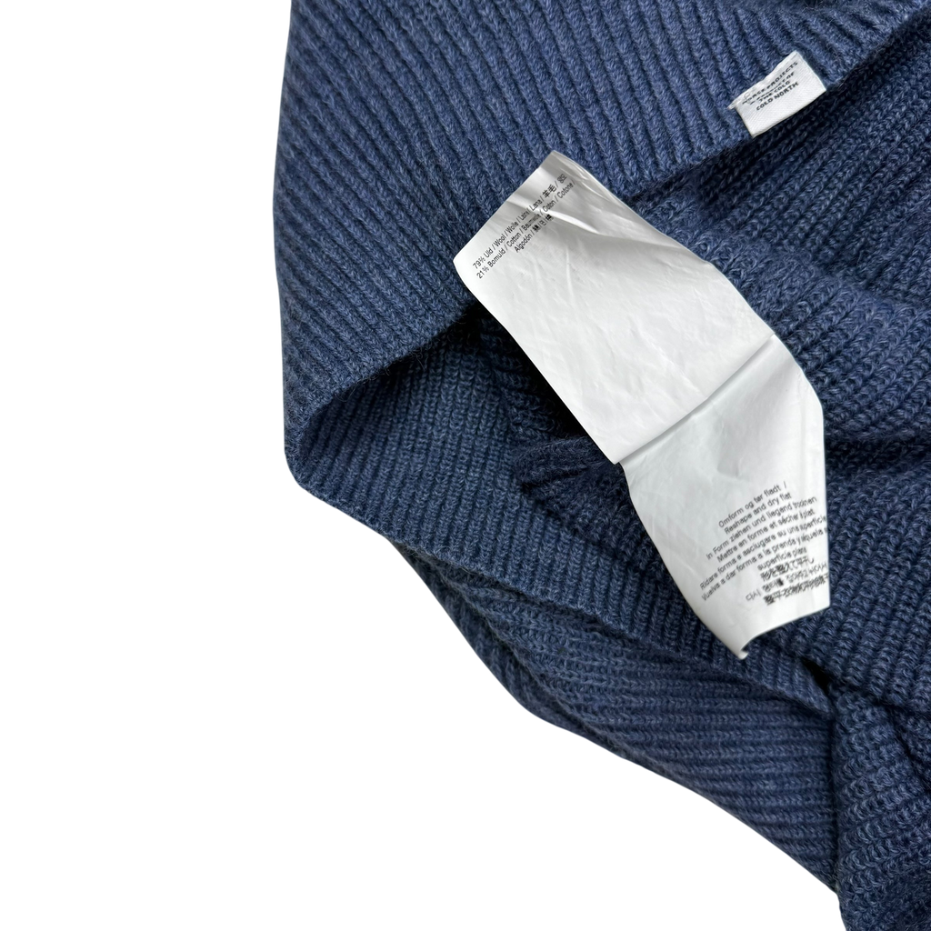 Norse Projects Roald Cotton Wool Sweatshirt Calcite Blue (Size XL)