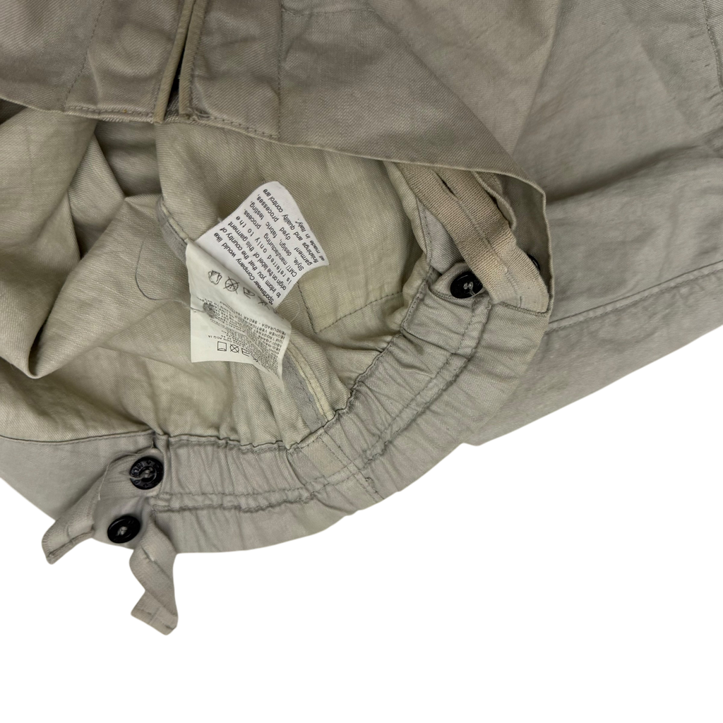 Stone Island SS 2004 Lino Flax Jacket Light Grey (Size M)