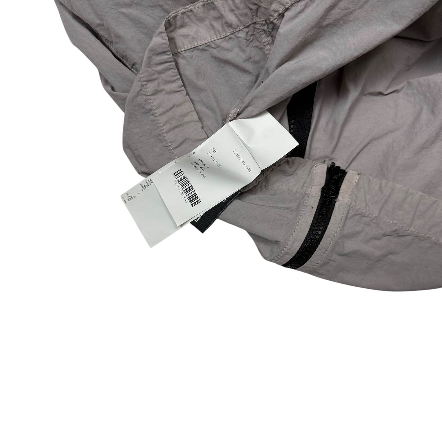 Stone Island Zip Up Utility Overshirt Grey (Size XL)