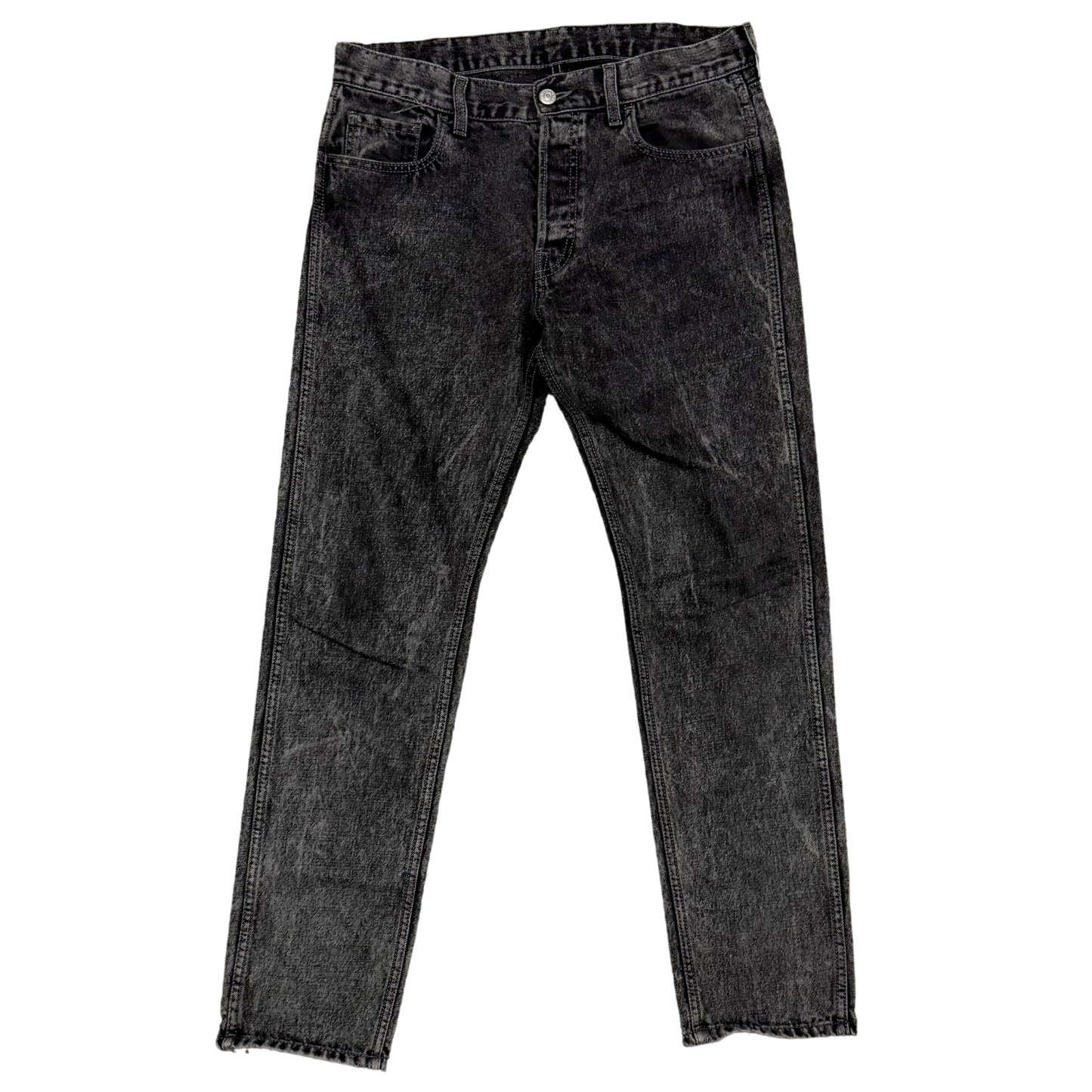 Gucci Washed Black Slim Fit Jeans (Size 32”)