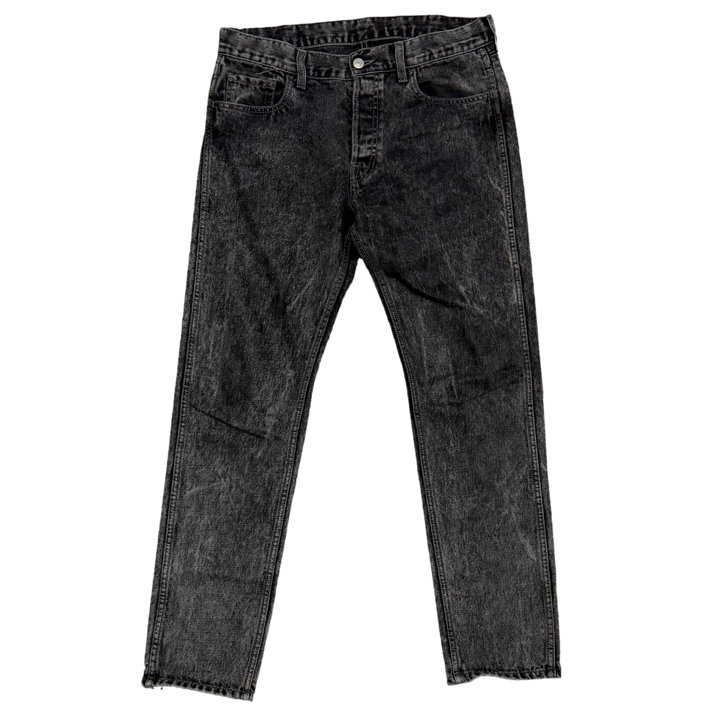 Gucci Washed Black Slim Fit Jeans (Size 32”)