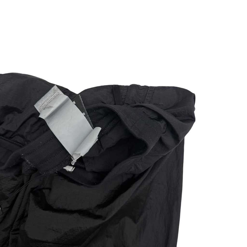 Stone Island Logo Patch Nylon Metal Pants Black (Size S)