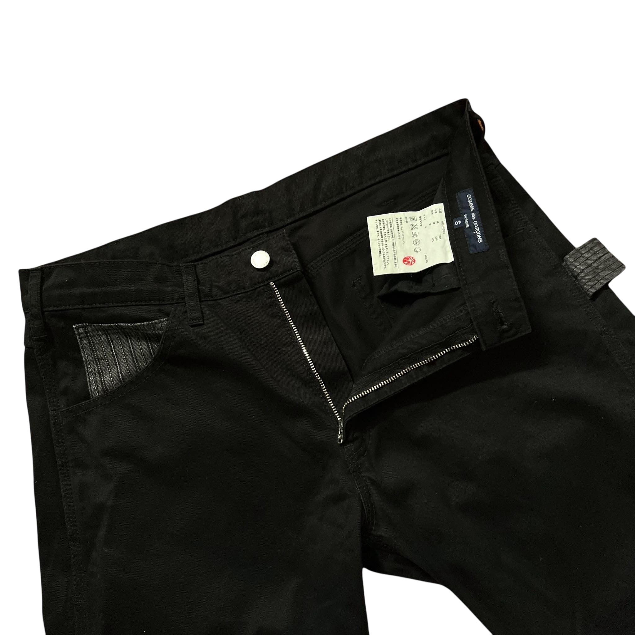 AD2009 Comme des Garçons (CDG) Homme Two-Tone Carpenter Pants (Fits 33)