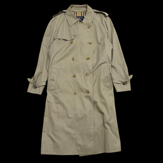 Burberry Vintage Trench Coat Beige (Fits L-XL)