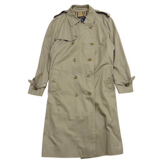 Burberry Vintage Trench Coat Beige (Fits L-XL)