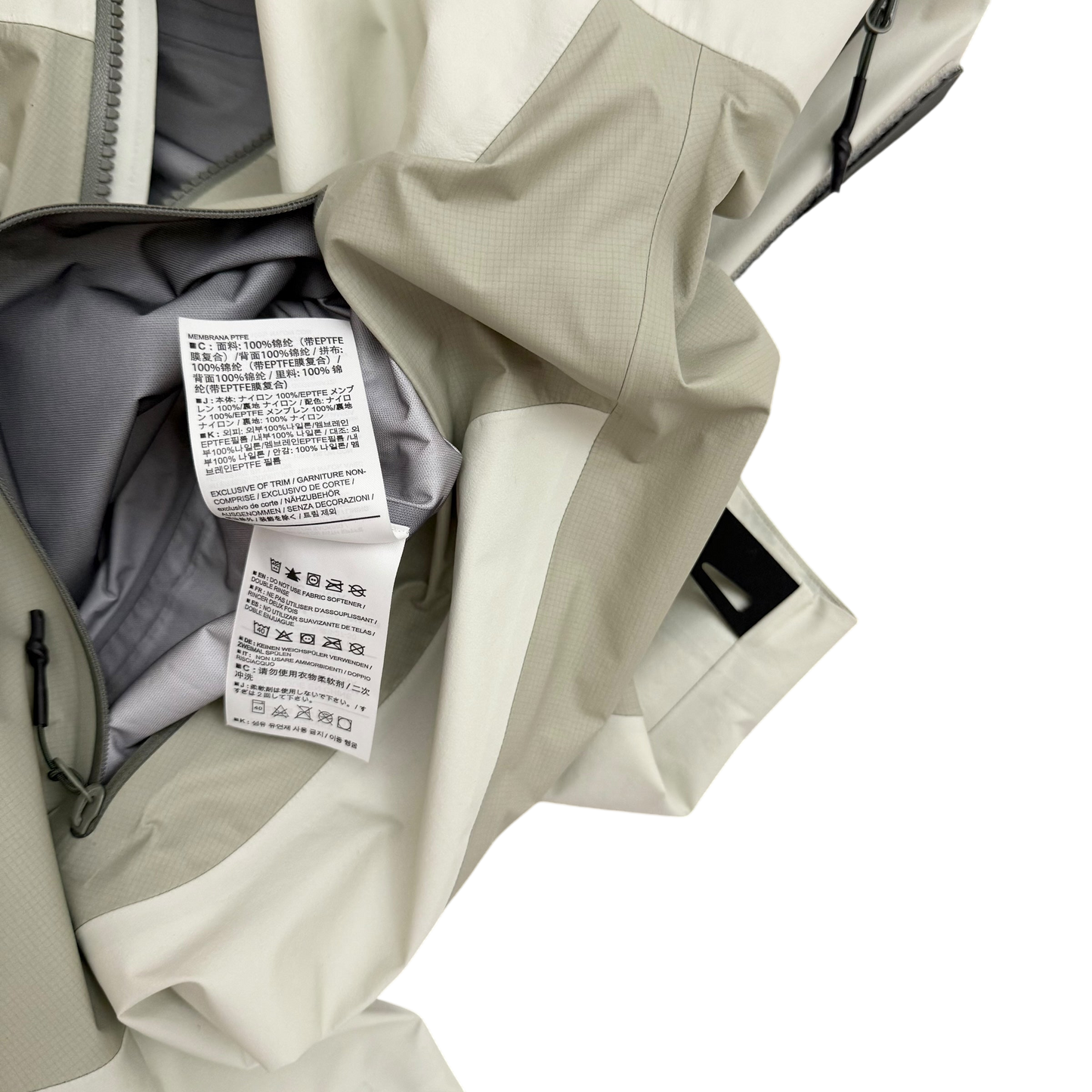 Arc'teryx System A Gen 1 Dume Jacket Cream (Size L)