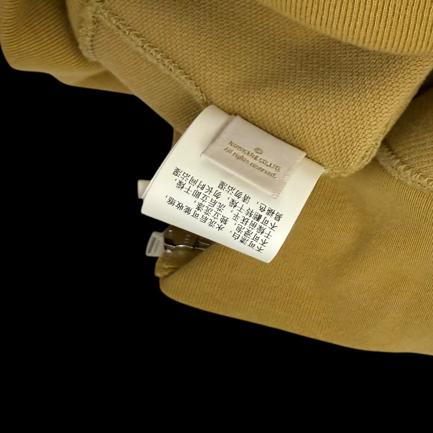 BAPE (A Bathing Ape) 1st Camo Gore Windstopper Camo Shark Zip-Up Hoodie Yellow (Fits L-XL)