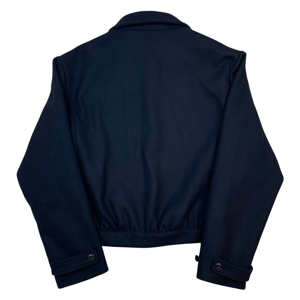 Lemaire Wool Bomber Jacket Navy (Size 50/L)