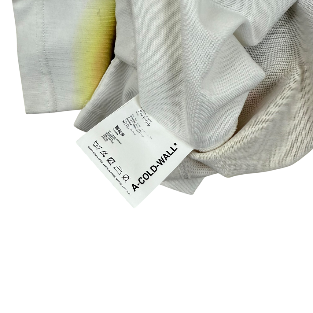 A-COLD-WALL* (ACW) Hypergraphic T-Shirt White (Fits M-L)