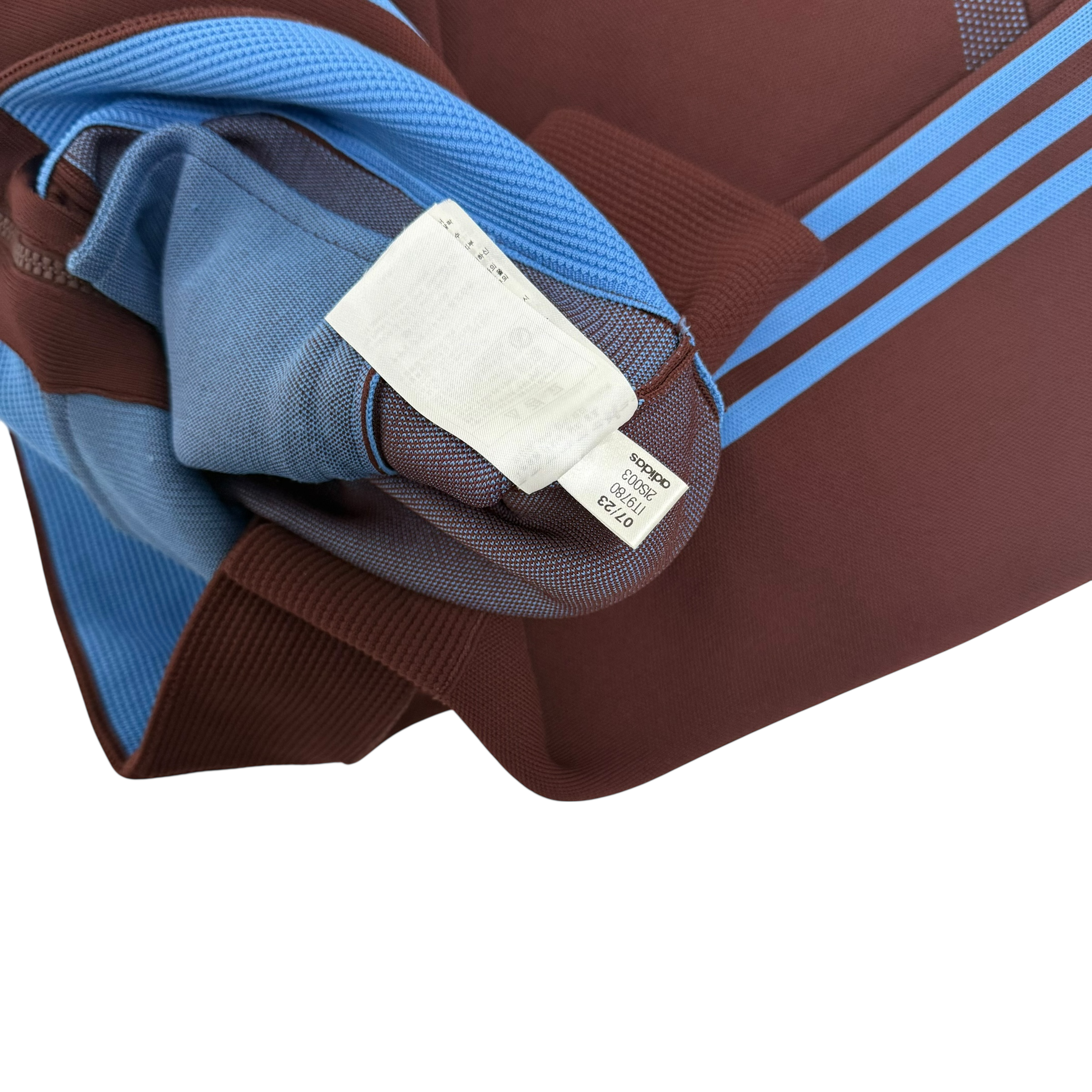 Wales Bonner x Adidas Knitted Track Jacket Burgundy/Blue (Size S)