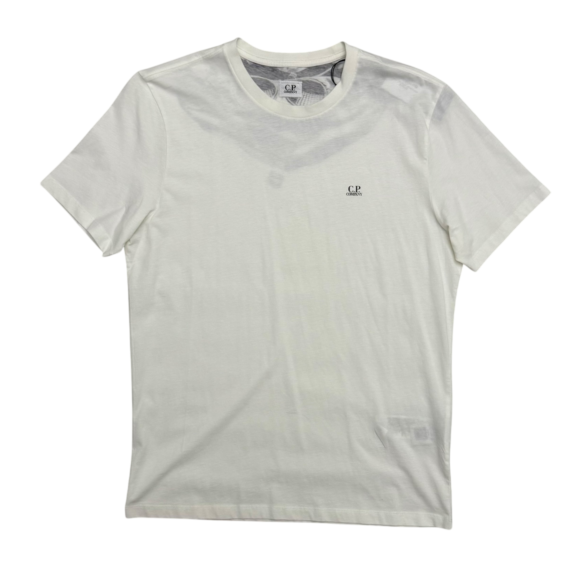 C.P. Company Goggle Print T-shirt ‘Gauze White’ (Fits M)