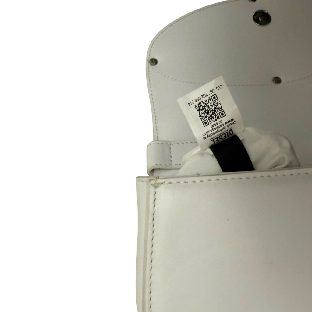 Diesel 1DR Womens Shoulder Bag White
