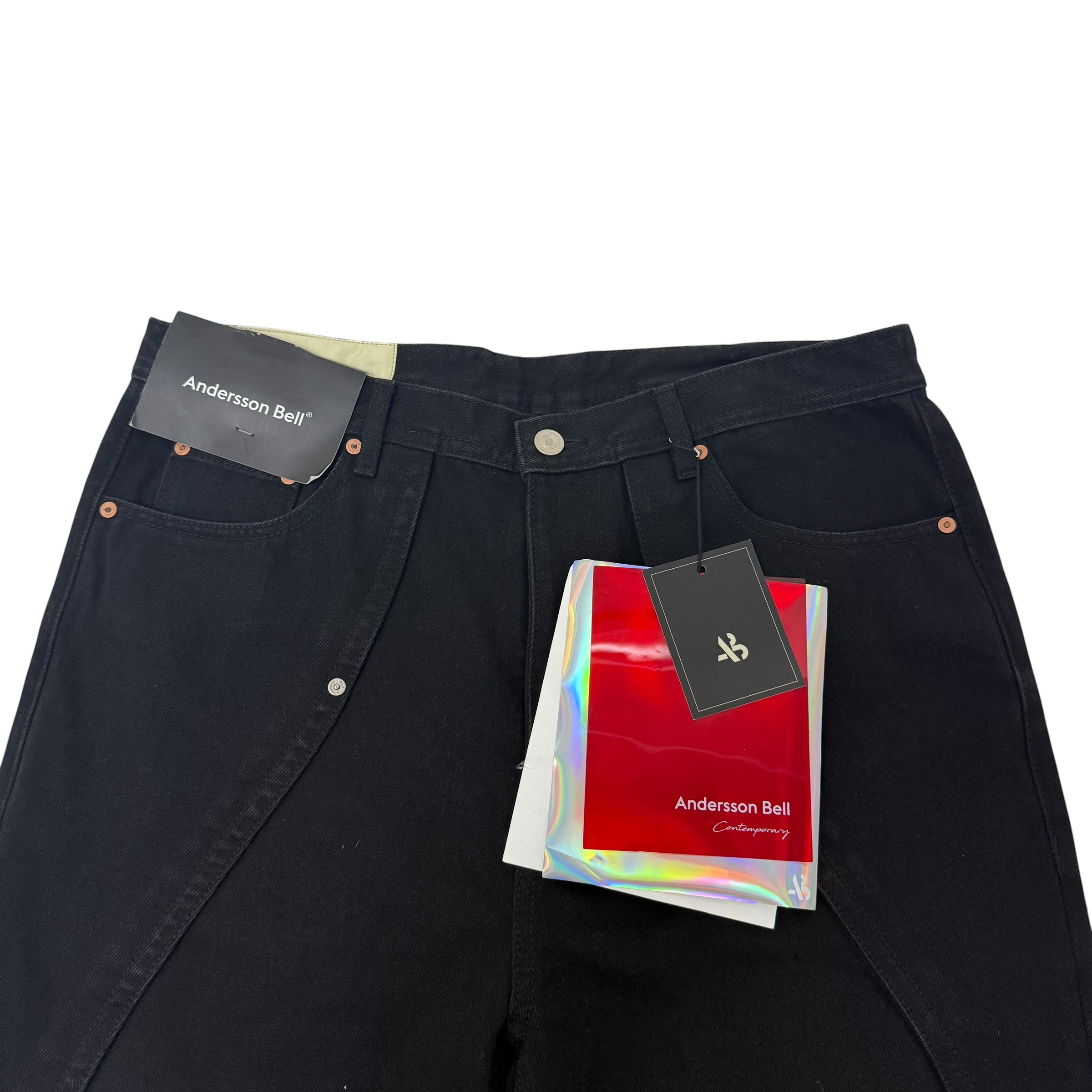 Andersson Bell Matthew Curved Jeans Black (Size 34”)