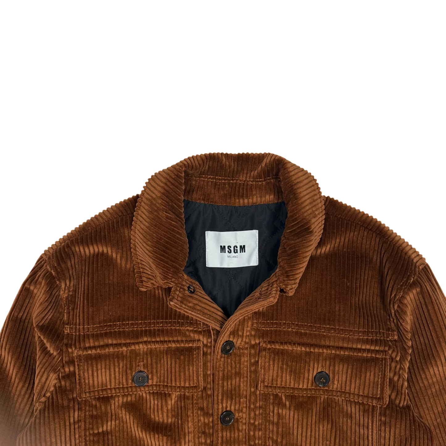 MSGM Milano Corduroy Jacket Brown (Fits M-L)