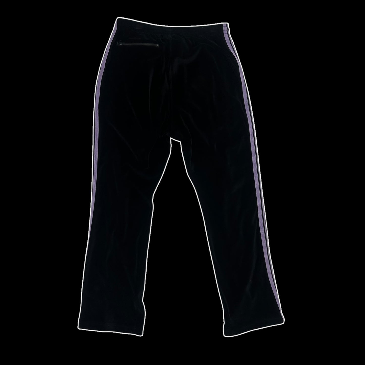 Needles Velour Track Pants Black/Pink (Size L)