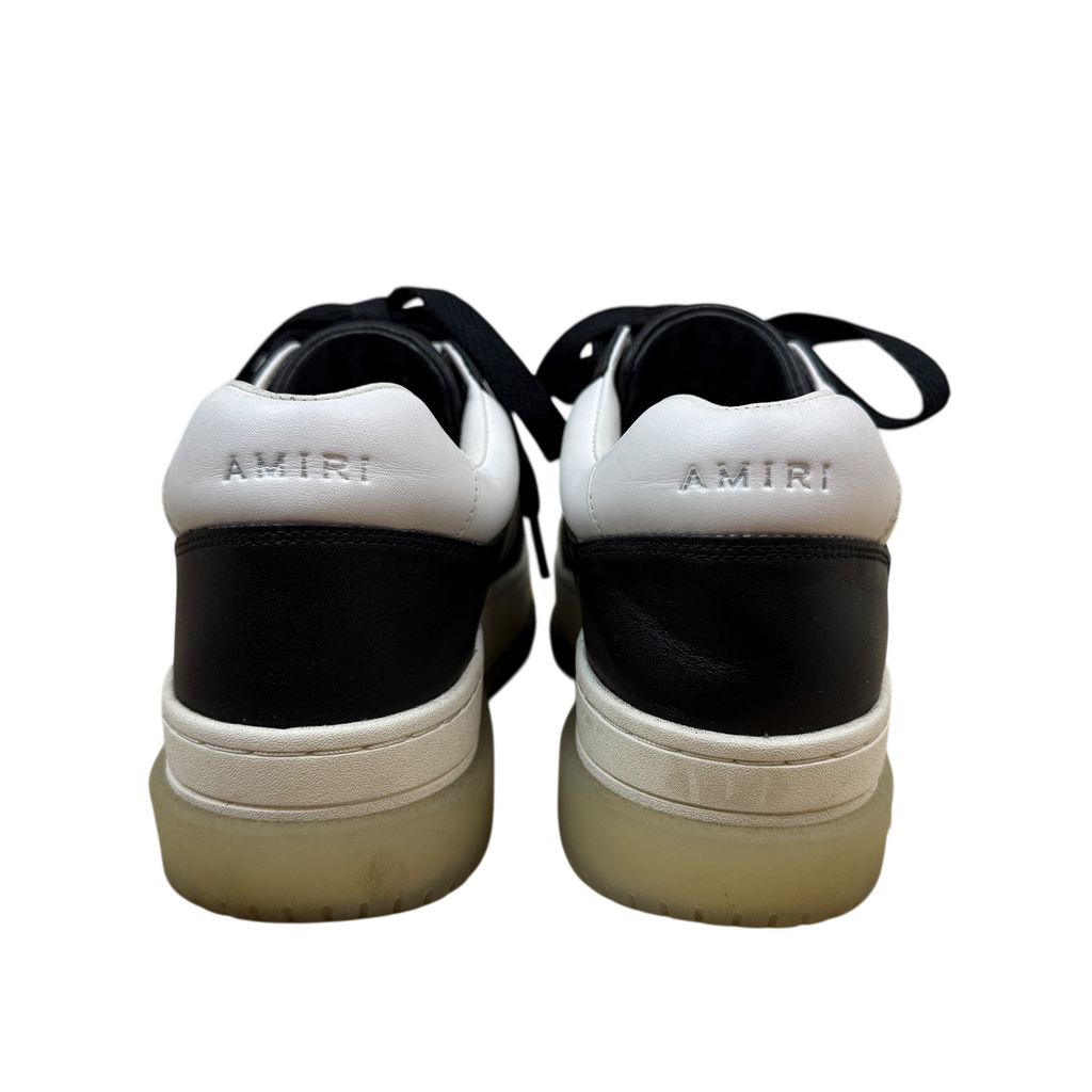 Amiri Stadium Low Leather Sneakers Black (US10/EU43)