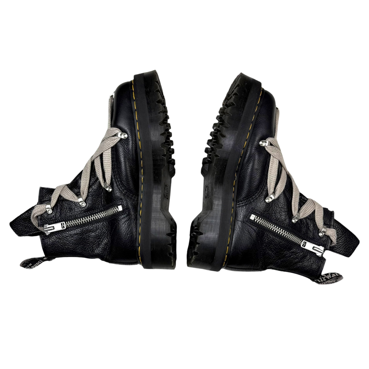 Dr Martins x Rick Owens 1460 Quad Sole Pentagram Jumbo Lace Boot Black (US10/UK9/EU43)