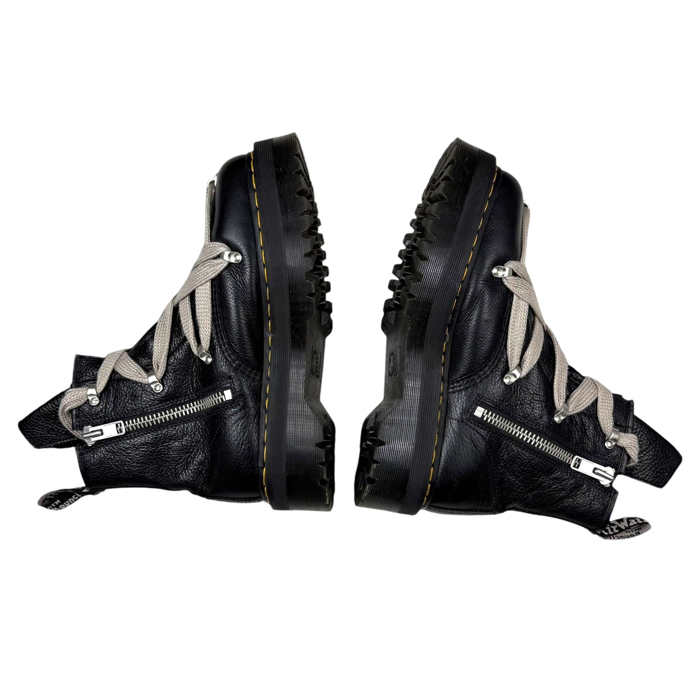 Dr Martins x Rick Owens 1460 Quad Sole Pentagram Jumbo Lace Boot Black (US10/UK9/EU43)