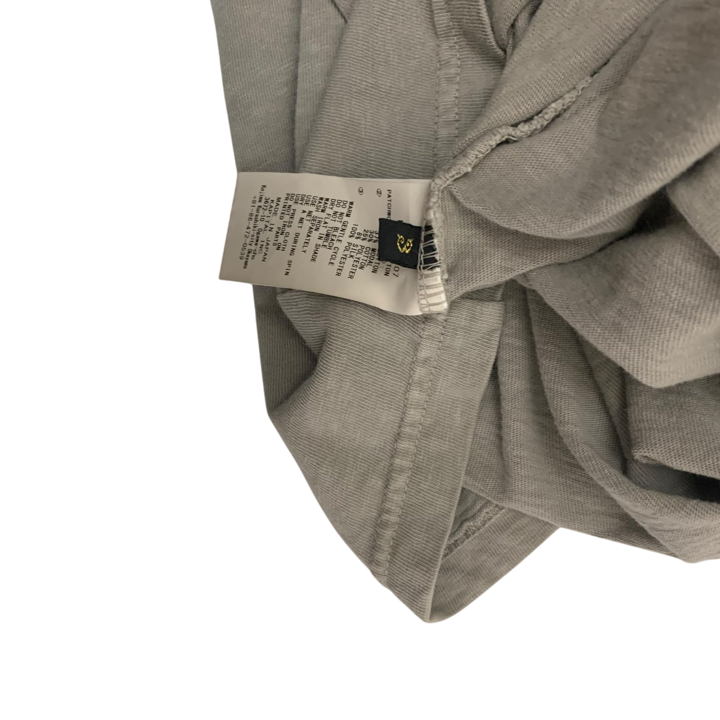 Kapital Tianzhu Hippie Ron Long-Sleeve T-Shirt Grey